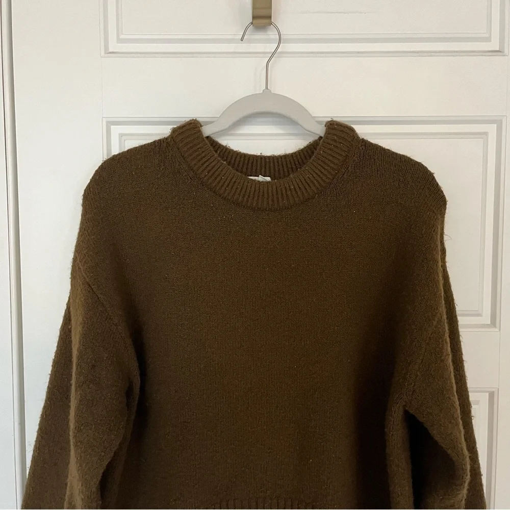 H&M Green-Brown Sweater | M
